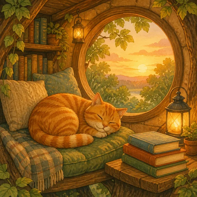 A brand-new scene generated in the artist's style